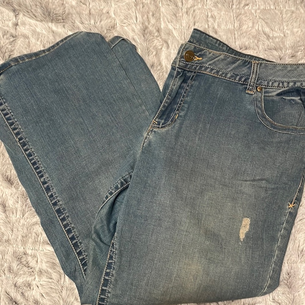 ⭐️ Lane Bryant 20 Petite Bootcut Jeans